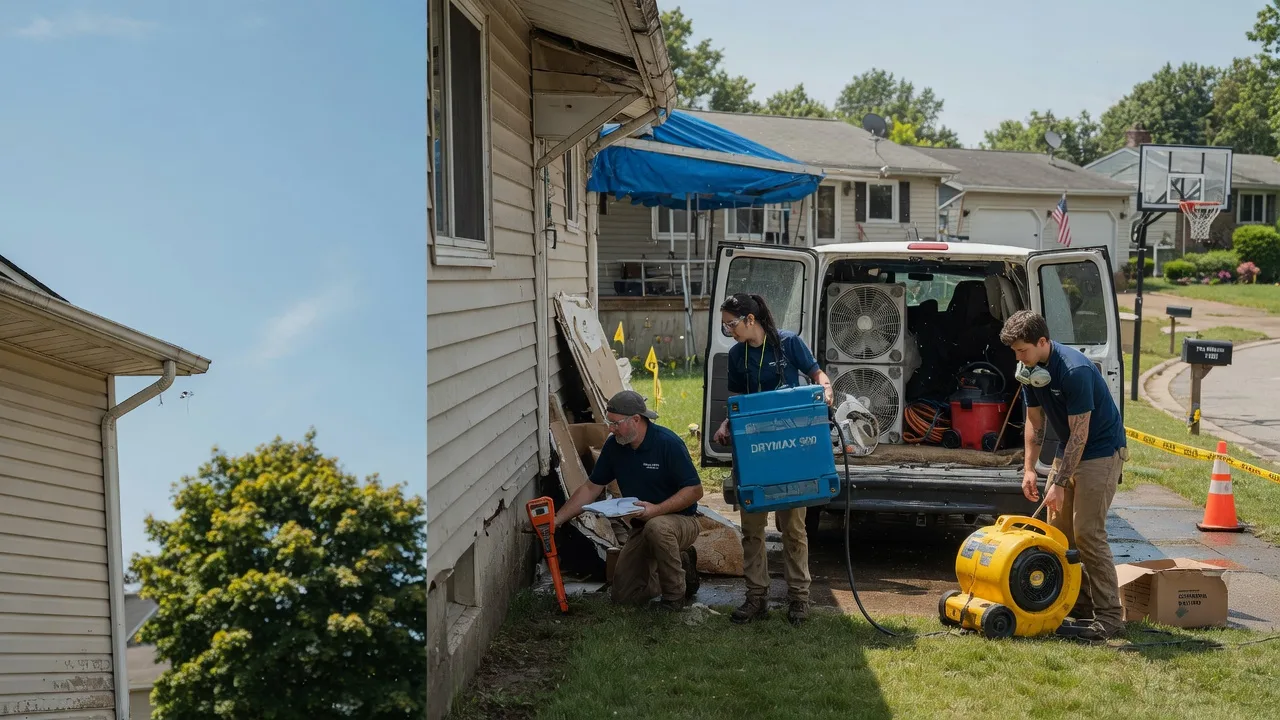 Ceiling Leak Cleanup in Yorklyn, DE near me