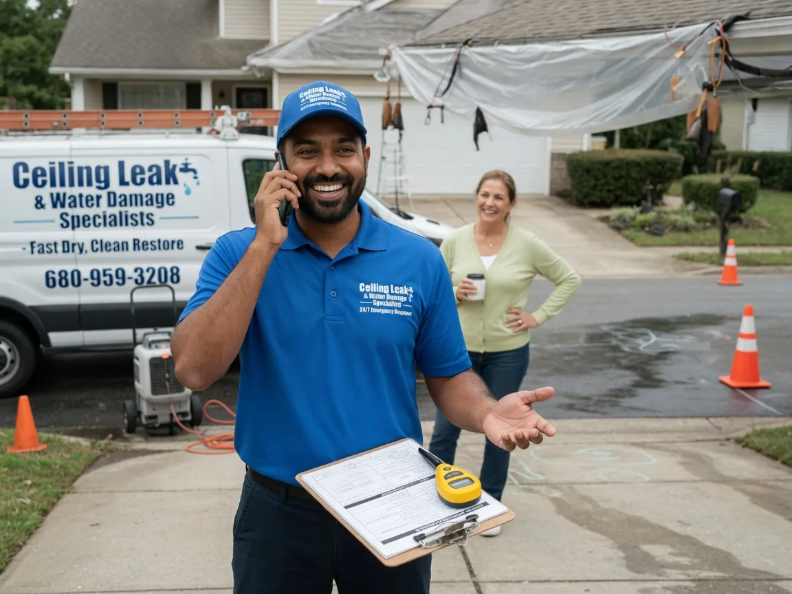Ceiling Leak Cleanup Yorklyn, DE FAQs